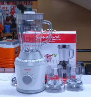 White Home Electric Blender 3 in 1
