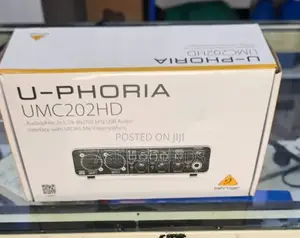 Behringer U-Phoria Umc202hd Usb Audio Interface