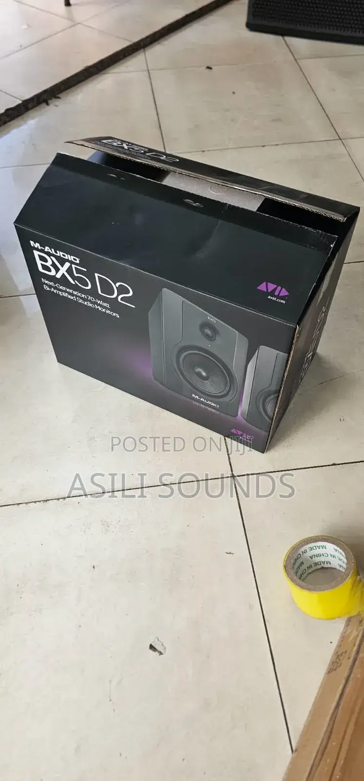 M-Audio Bx5 D2 Active Studio Monitors