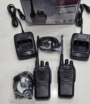 2pcs Baofeng Bf-888s Walkie Talkie Portable Radio Calls