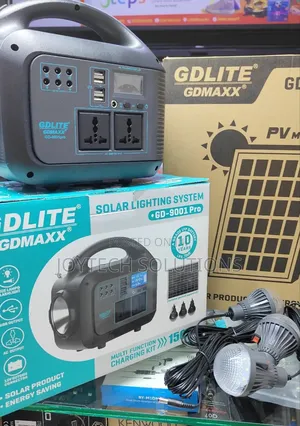 Gdlite 150 Watts Solar /Ac Power Station ( With Solar Panel )