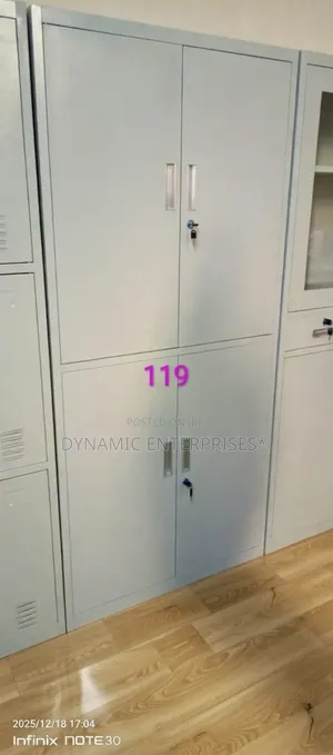 4-Door Metallic Office Filing Cabinet