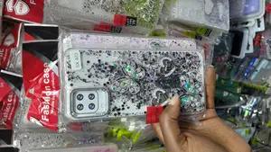 Kuiop Samsung Galaxy A12 5g Case, Glitter Crystal Butterfly