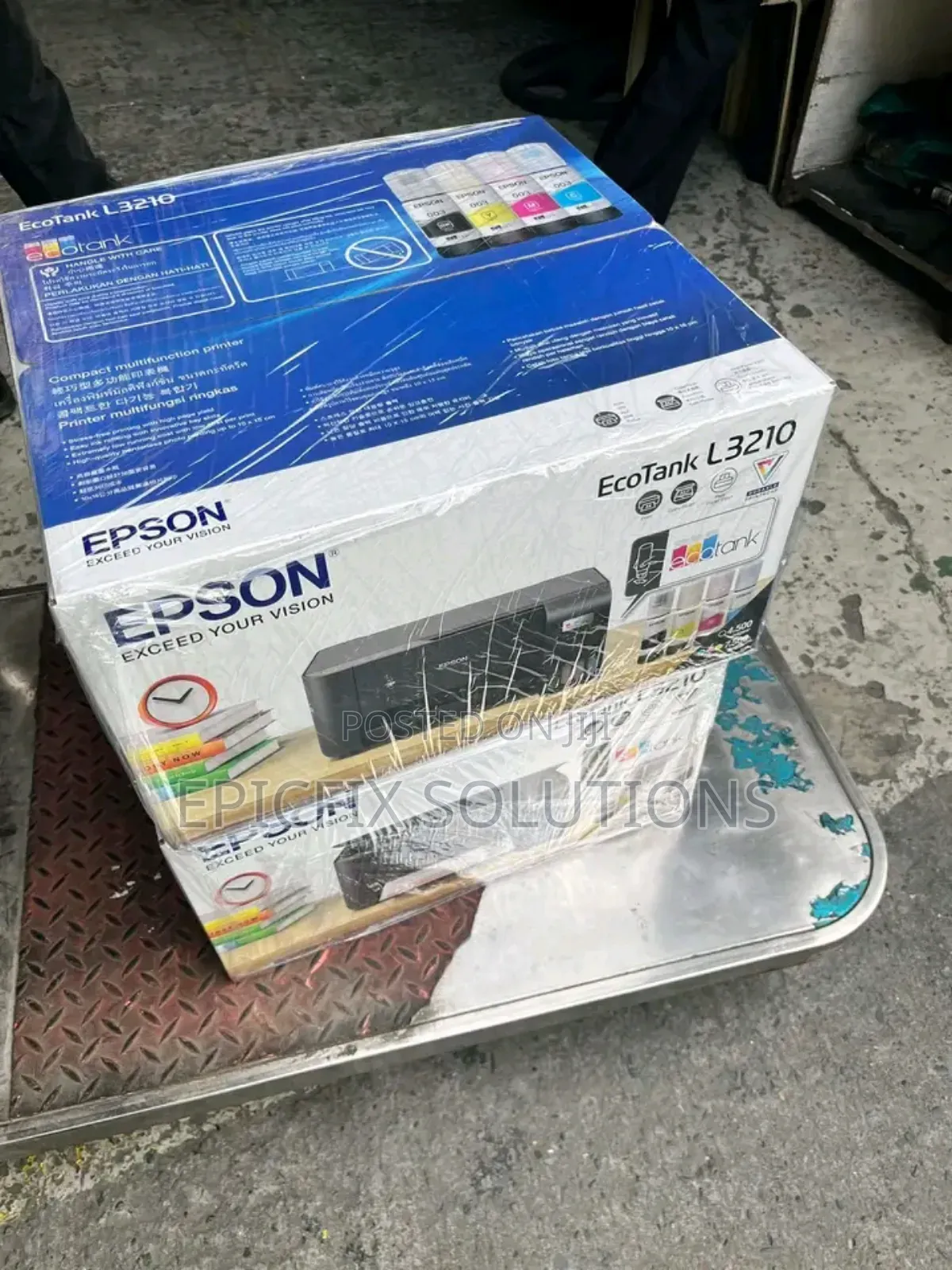 Ecotank L3210 Printer,Scan,Copy and Print With Original Epson Inks