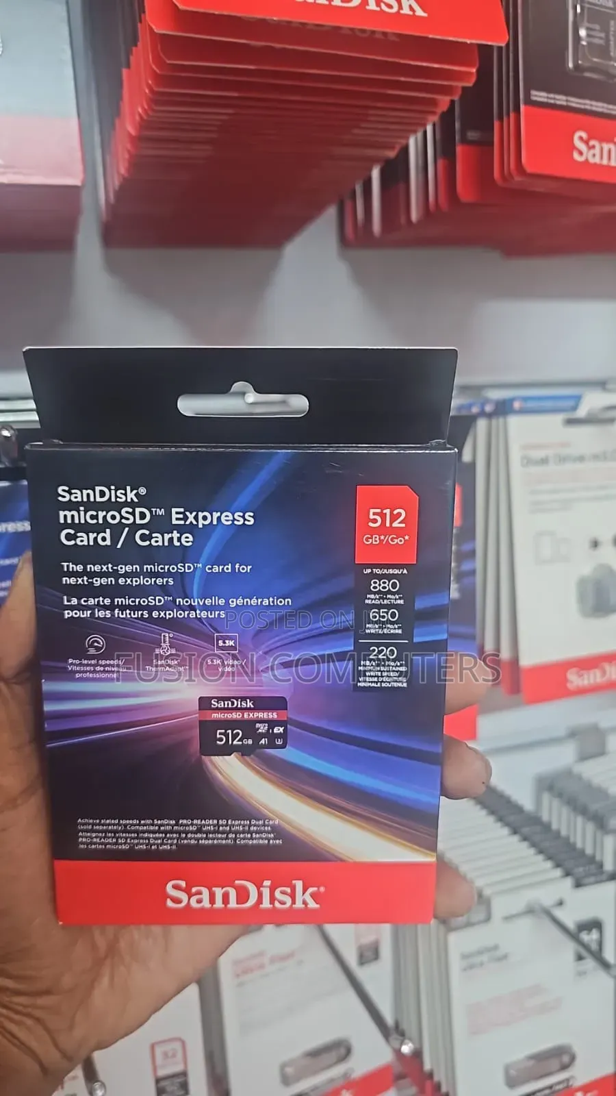 Sandisk 512gb Microsd Express Card