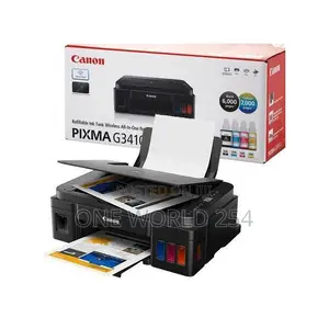 Canon Pixma G3410 Wireless 3in1 Print, Scan, Copy, Ink Printer