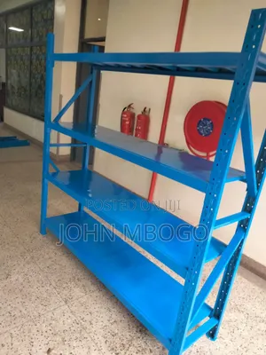 Metallic Display Shelve