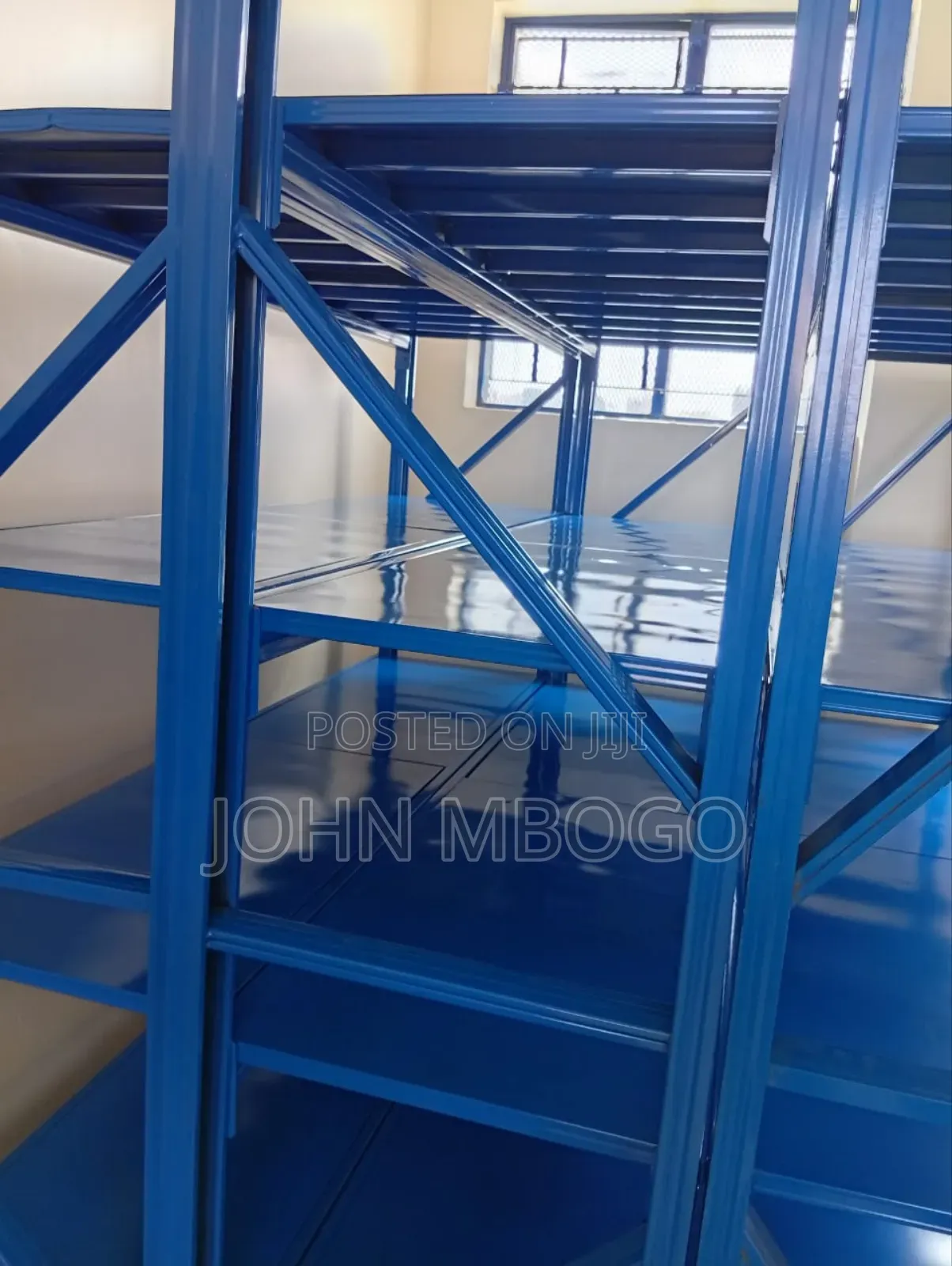 Metallic Display Shelve