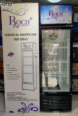 Roch Showcase Display Fridge 209 Litres