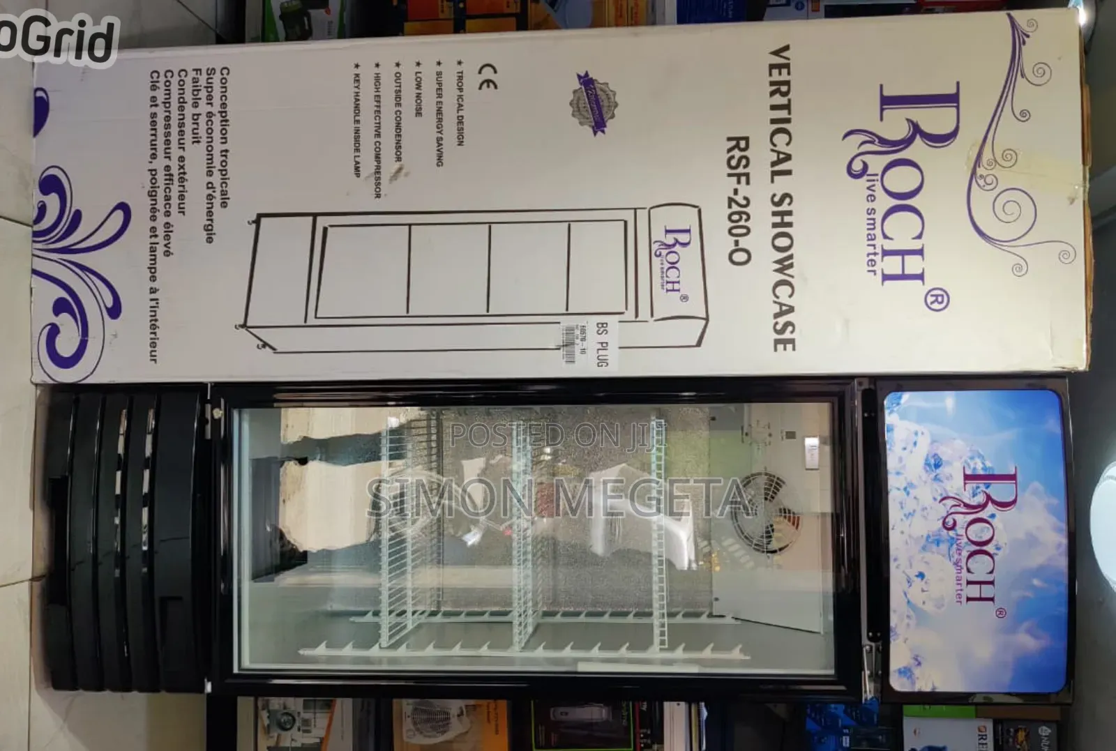 Roch 209 Litres Showcase Display Fridge