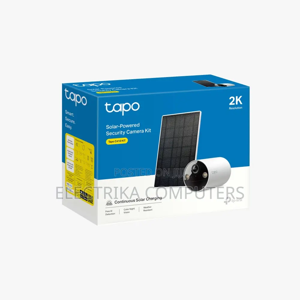 Tapo C410 Kit Solar Powered Security Camera