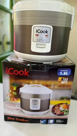 *Rice Cooker(1.8ltrs)