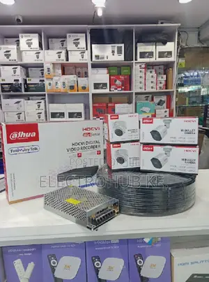 Dahua 4ch Cctv System Kit 4 Cameras Reliable Complete Kits