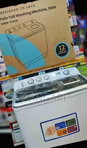 Von 13kgs (Vwm -13ahk ) Top Load Washing Machine