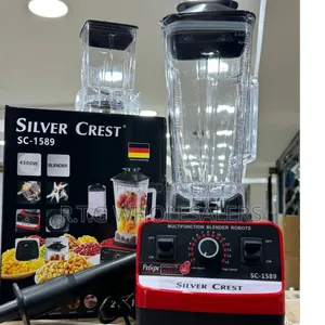 Heavy Duty Silver Crest 2-in-1 Blender