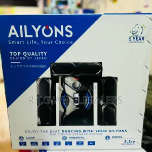 Ailyons 3.1‐Channel Multimedia Bluetooth Speaker System