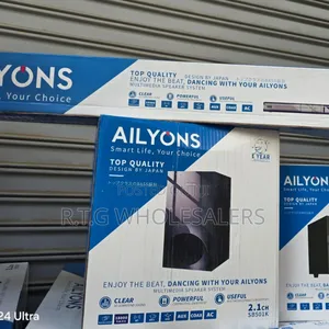 Ailyons Sb501k 2.1 Channel Multimedia Soundbar With Subwoofer