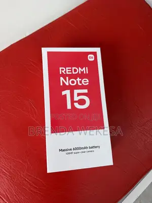 New Xiaomi Redmi Note 15 256 GB Black