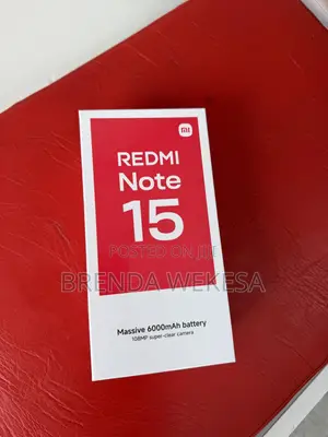 New Xiaomi Redmi Note 15 256 GB Black