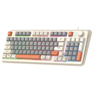 Xunfox 94 Keys Rgb Usb Wired Gaming Keyboard