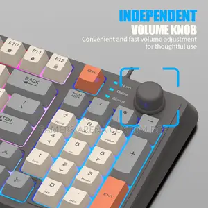 Xunfox 94 Keys Rgb Usb Wired Gaming Keyboard