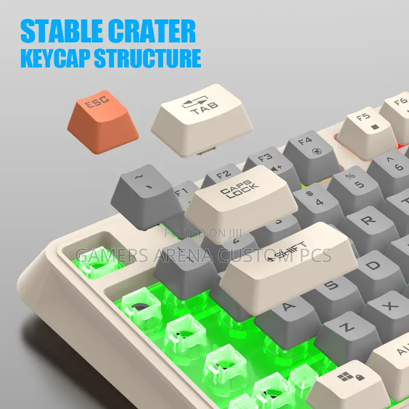 Xunfox 94 Keys Rgb Usb Wired Gaming Keyboard