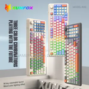 Xunfox 94 Keys Rgb Usb Wired Gaming Keyboard