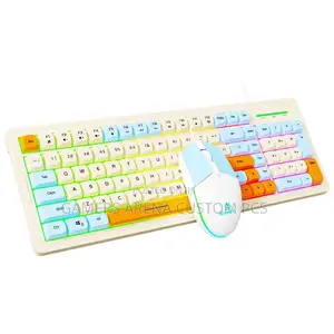 Sorex Km2000 Pro Gaming Combo Membrane Keyboard Mouse RGB
