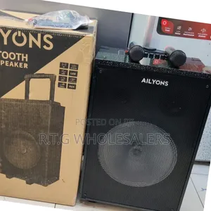 Ailyons 12‐Inch Wireless Speaker With Subwoofer Usb/Sd/Fm