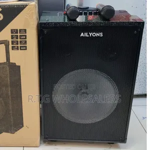 Ailyons 15‐Inch Wireless Speaker With Subwoofer Usb/Sd/Fm