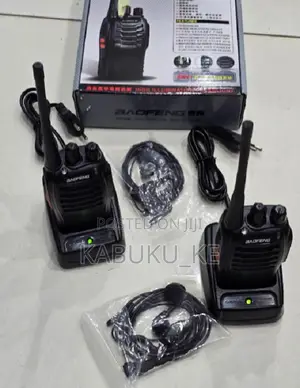 Bf-888s Baofeng Radio Call Walkie Talkies 2 Pieces Upto 3km