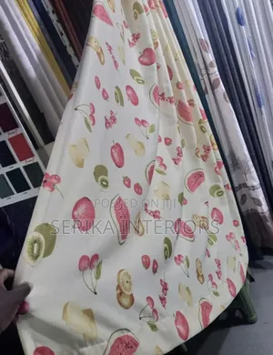 Fruited Kitchen Curtains Kitchen Curtains Environmental Friendly