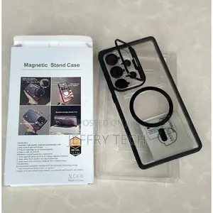 Samsung Galaxy S25 Ultra Clear Magsafe Case - Metal Luxury, Invisible
