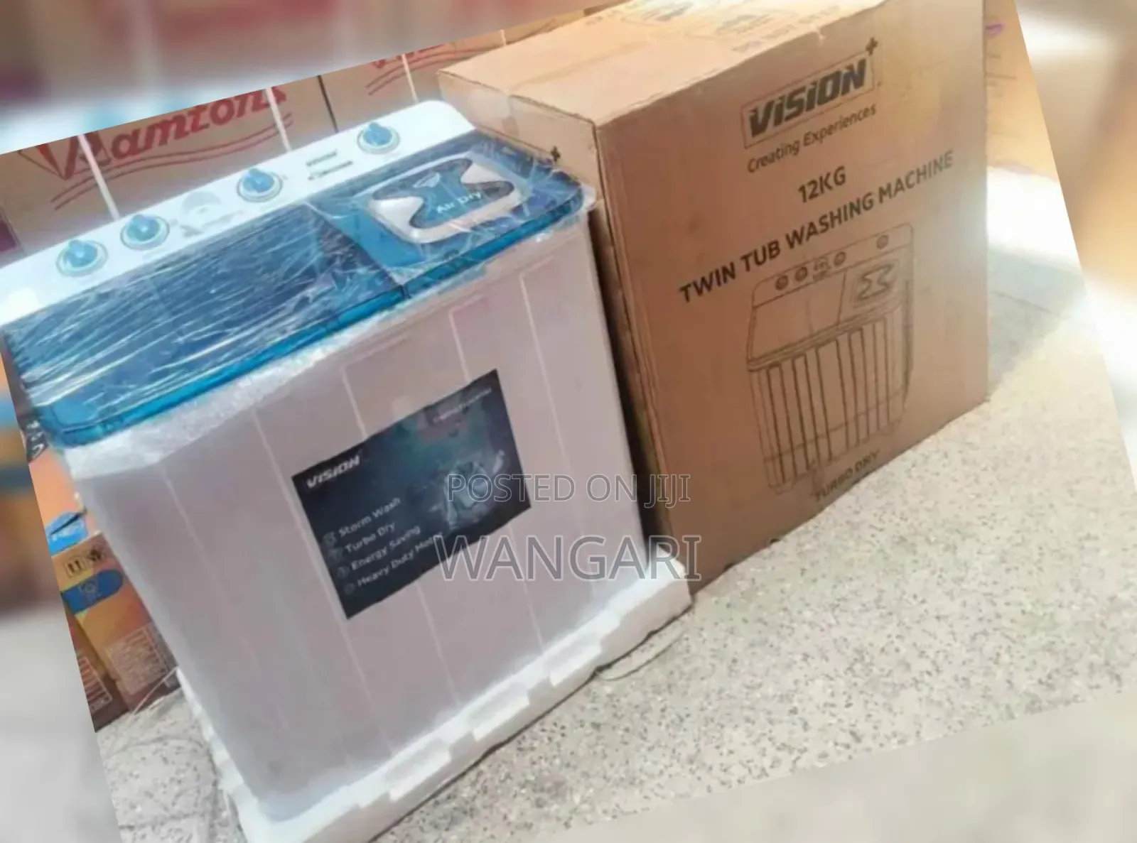 12kgs Vision Top Load Washing Machine New Stock