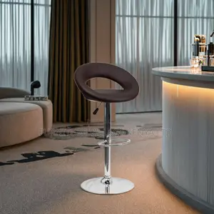 Bar Stool; Height Adjustable Swivel Bar Stool