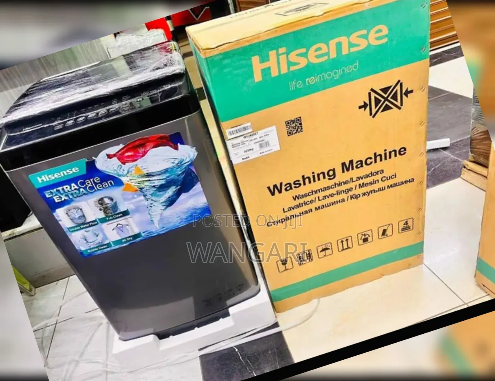 New Arrivals, Hisense 11kgs Top Load Fully Automatic