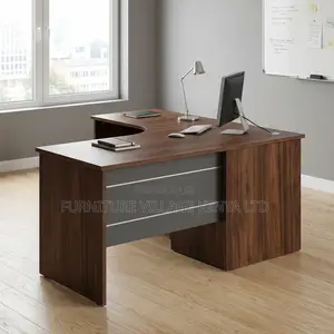 Office Desk; 140cm Curved Executive Office Desk