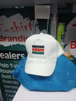 Kenya Flag Branded Caps