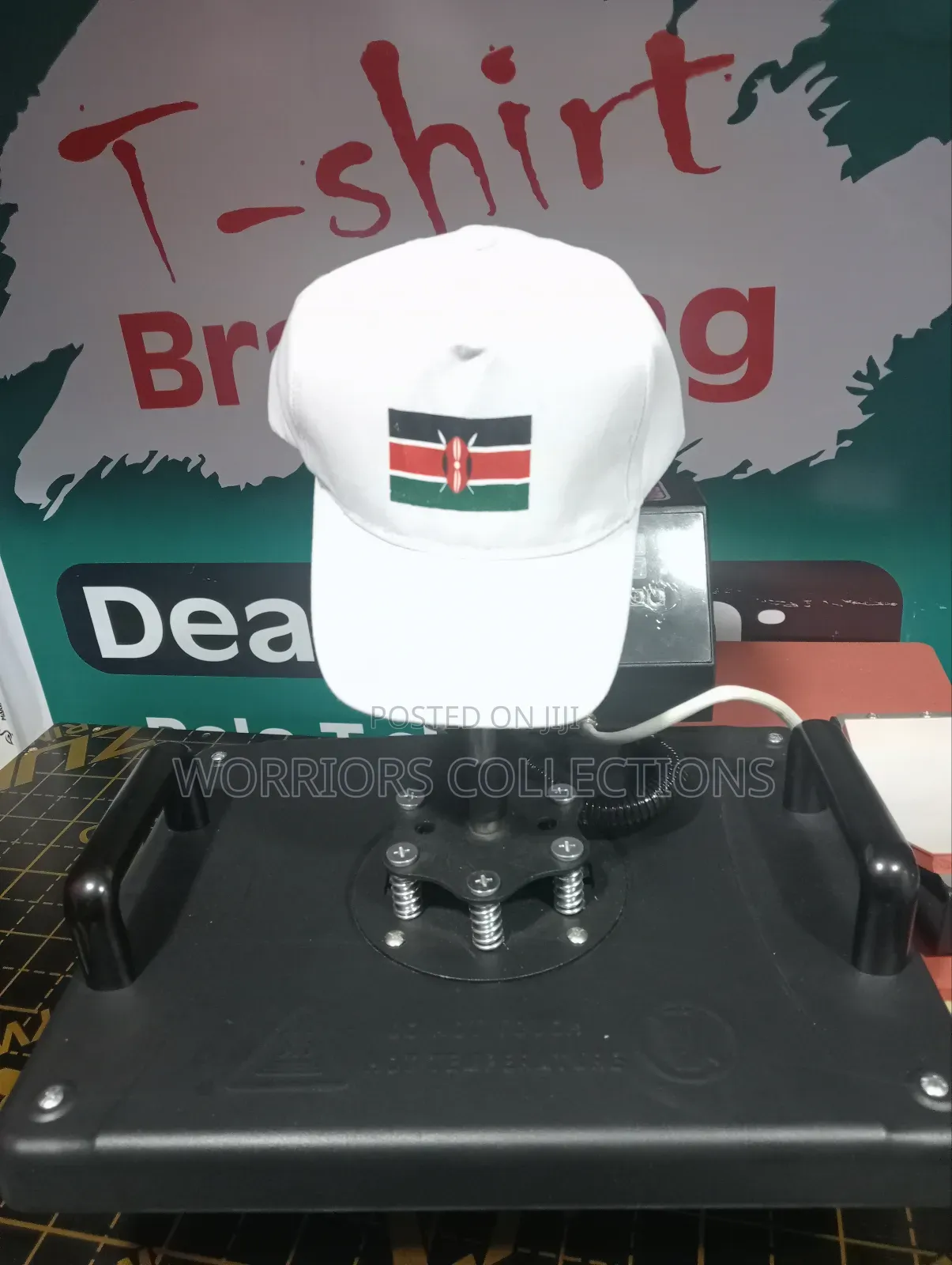 Kenya Flag Branded Caps