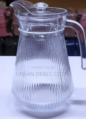 *Classic Water Jug* 
 *Capacity:* 1.3 L 
 *Material:* Glass