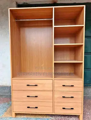 Wardrobe With Shelves