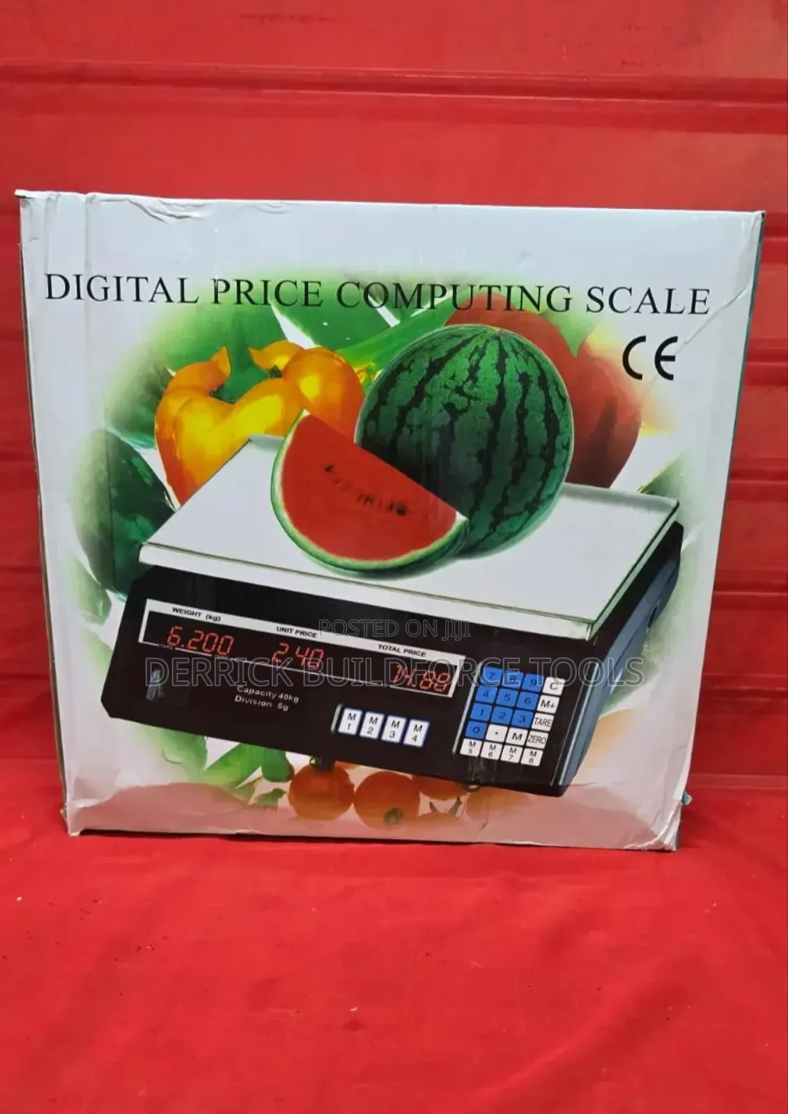 40kgs Flat Digital Computing Scale