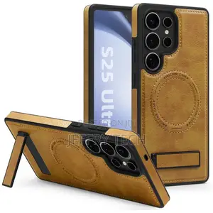 Leather Cover With Magnet Wireless Case for Samsung Galaxy S25 Ultra