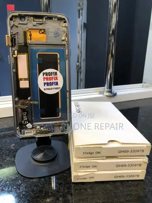 Original S7 Edge Framed Phone Screen Replacement and Installation
