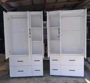 Space-Saving 3-Door Wardrobe