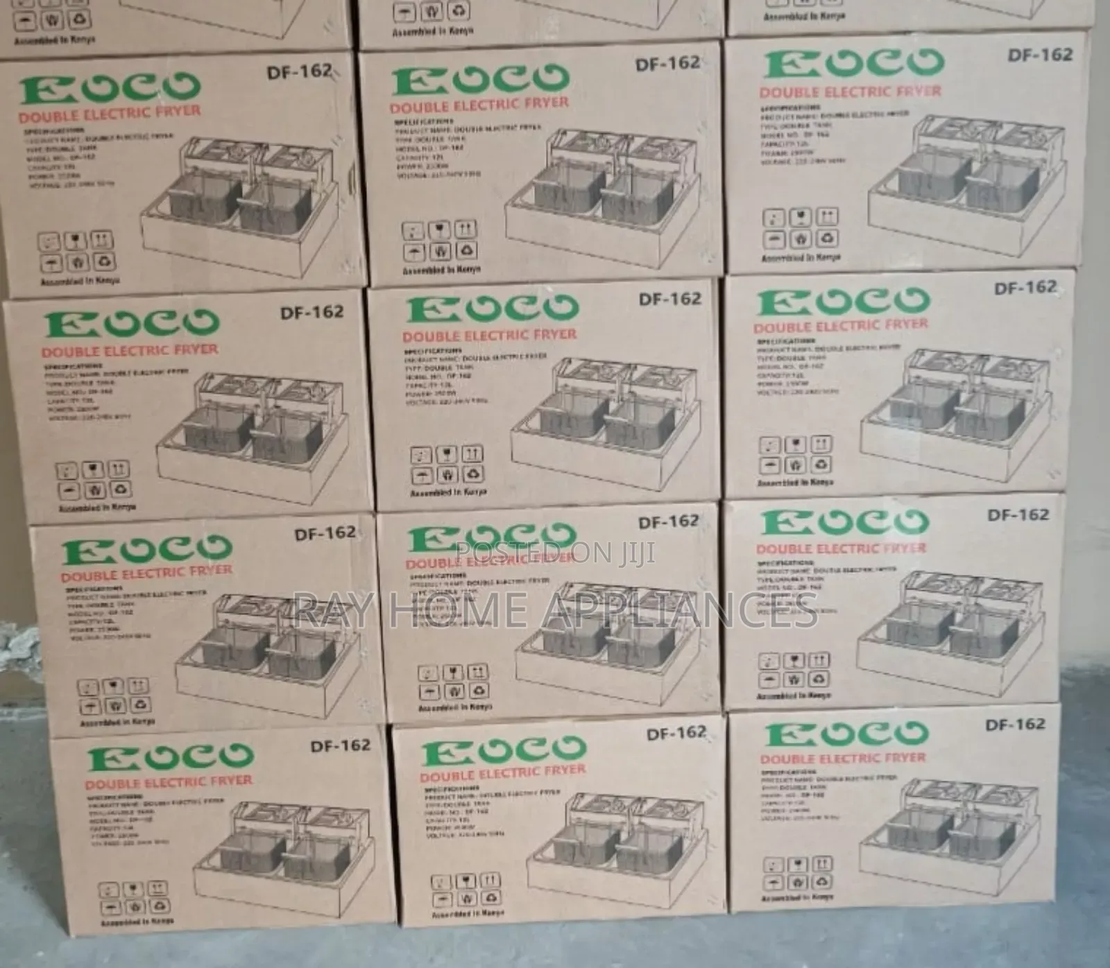 Ecco Double 6+6 Litres Deep Fryer