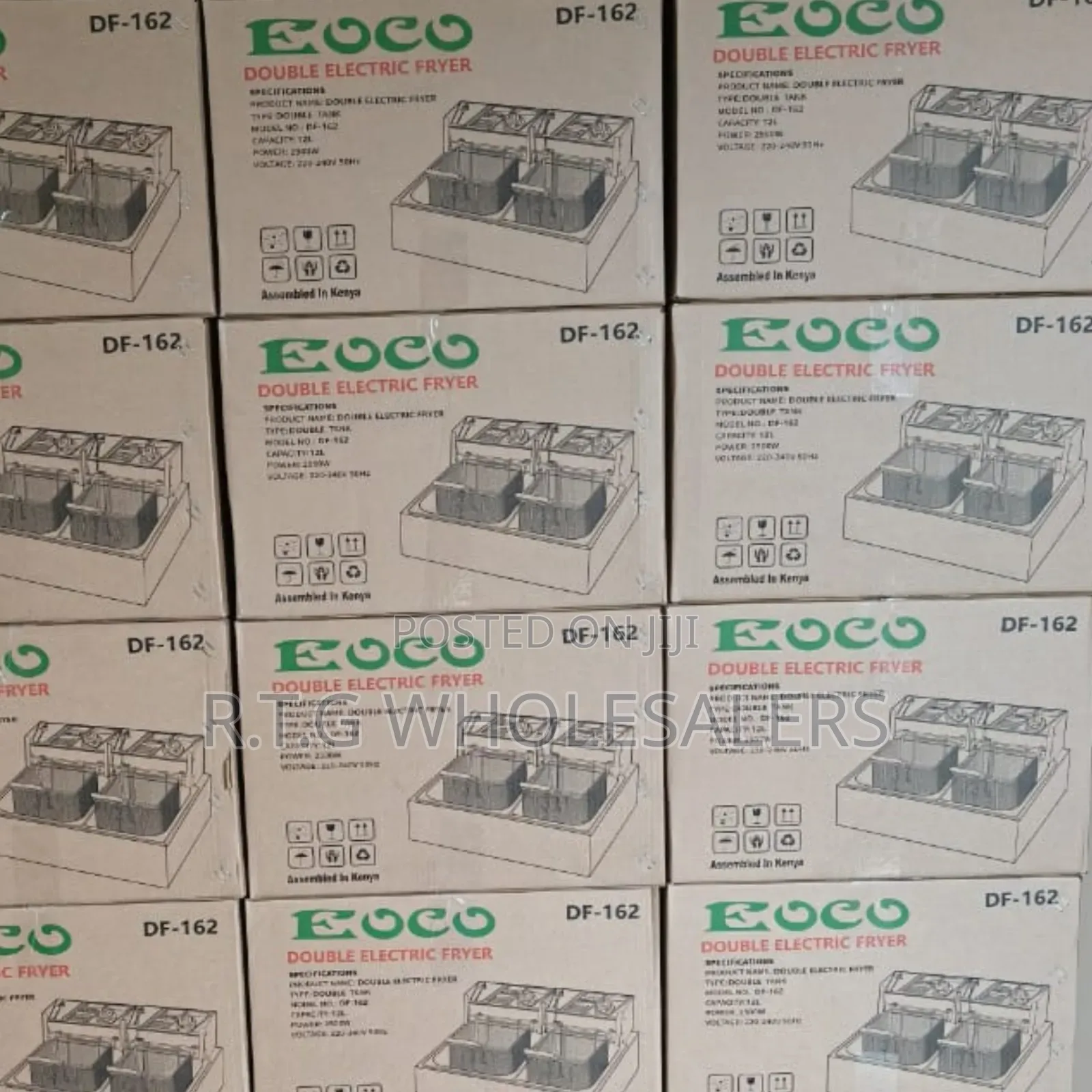 Ecco 6l + 6l Double Tank Electric Deep Fryer