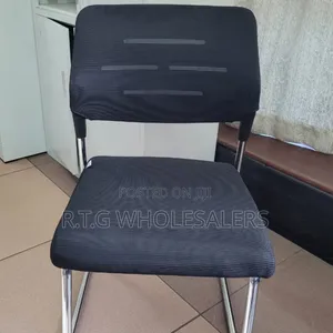 Stylish Executive Leather Waiting Chair for Office Reception