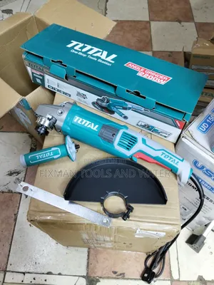 New Total Angle Grinder 2200 Watts 9 Inches With Handle And Guard