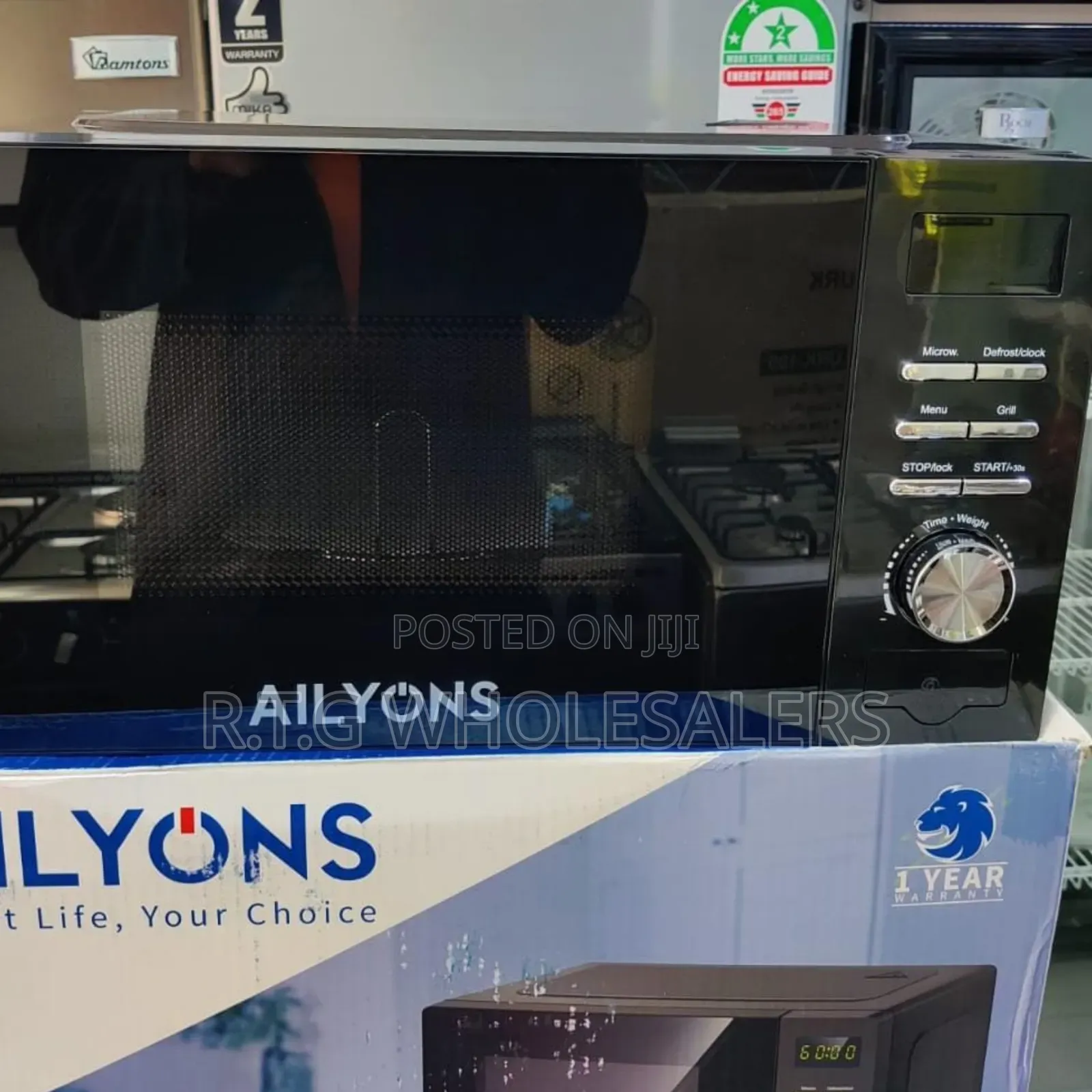 Ailyons Lmo‐ 20l Digital Microwave With Grill Function